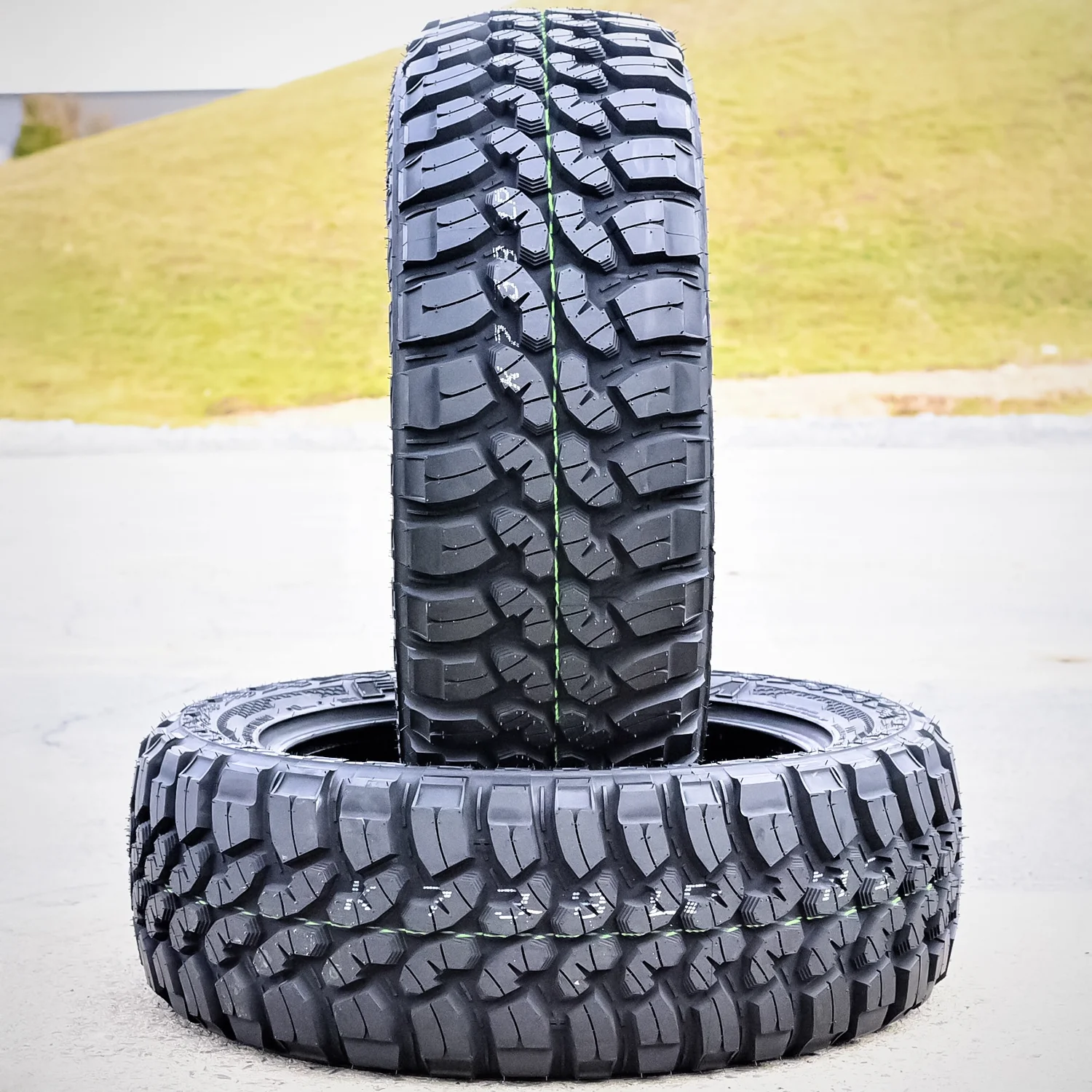 Pair of 2 M/T 08 Plus 235/75R15 104/101Q C 6 Ply mud Light Truck Tires - Image 3