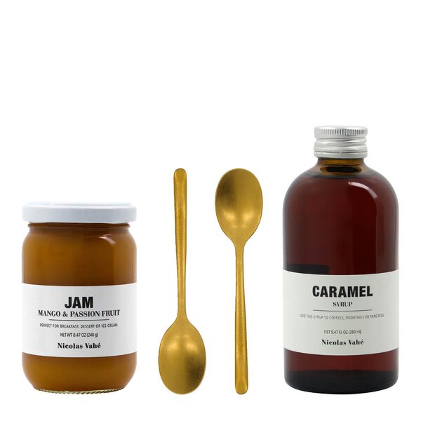 Gavesett You're So Damn Sweet karamellsirup og mango-pasjonsyltetøy