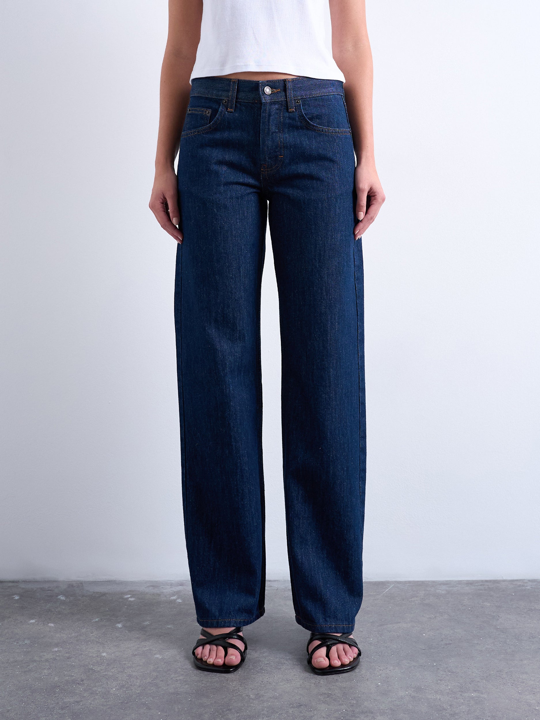 VERO MODA® TSEMBER Low rise Wide Leg Fit Jeans