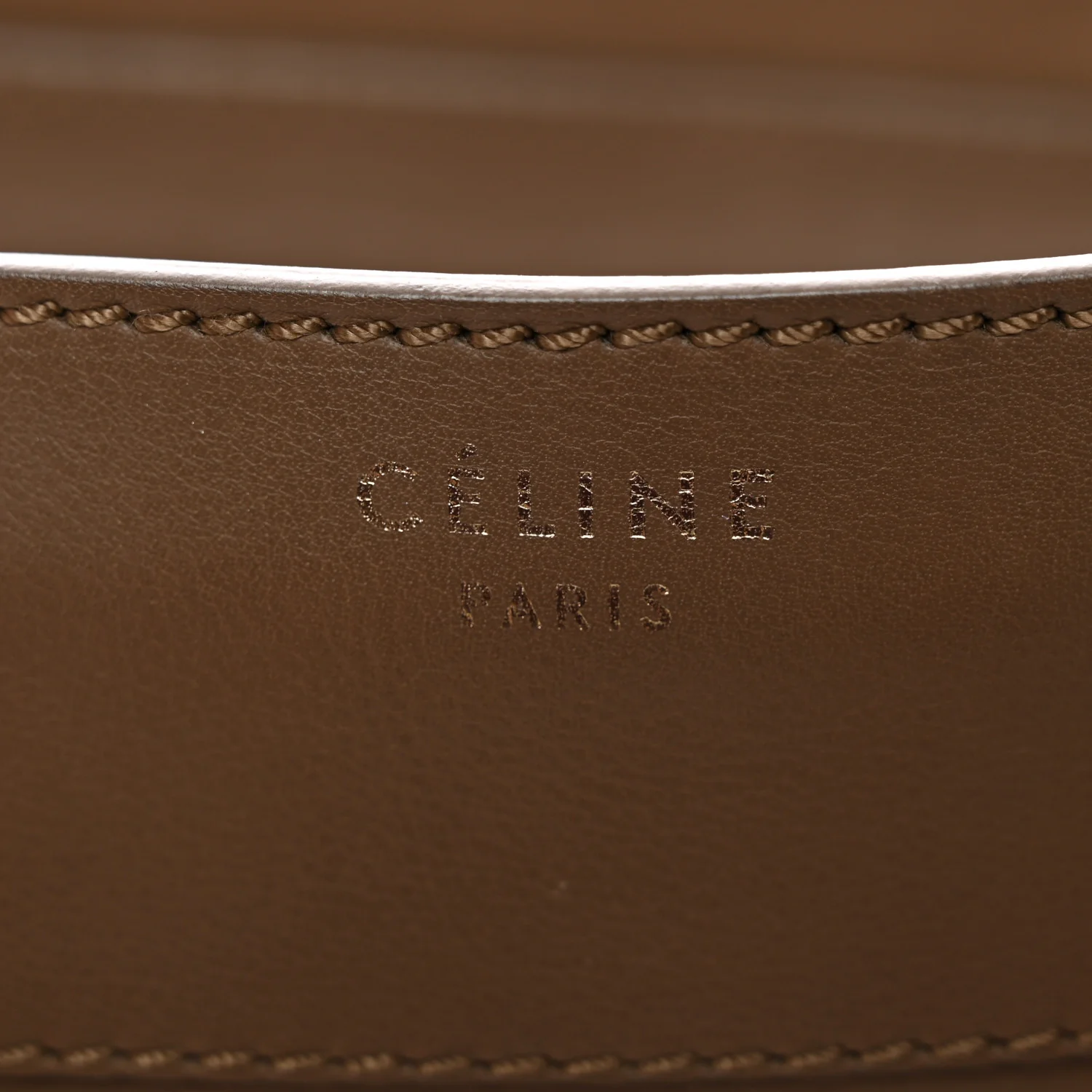 Smooth Calfskin Mini Luggage Camel