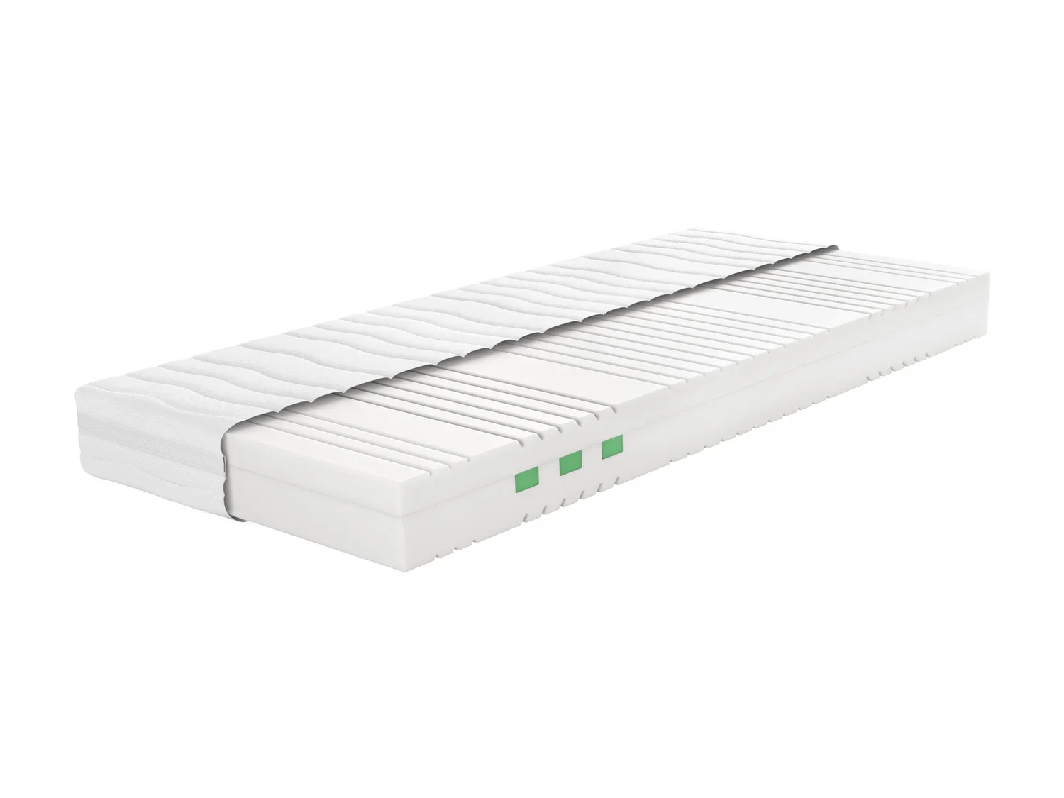 LIVARNO home Matelas en mousse froide, 7 zones, H2, 90 x 190 cm