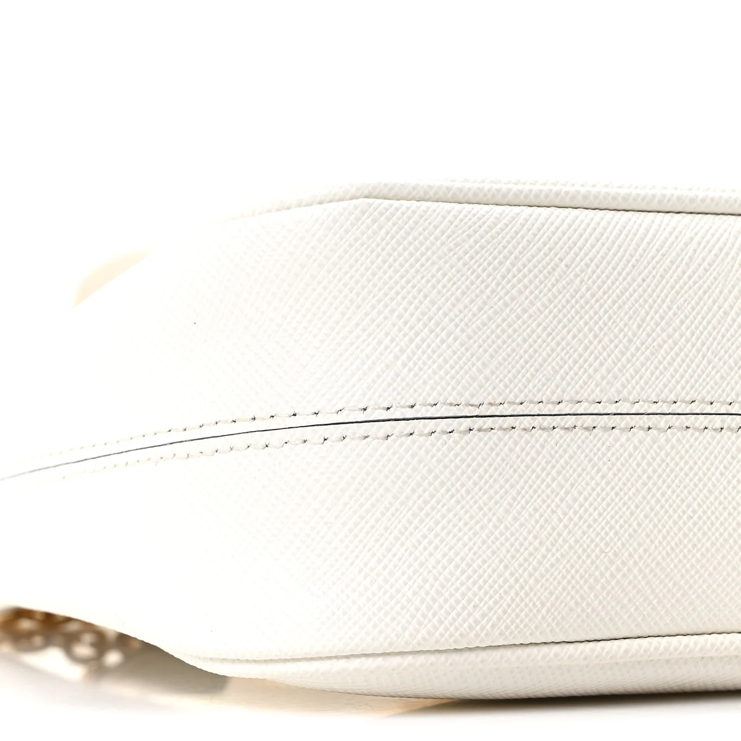 Saffiano Re-Edition 2005 Shoulder Bag White
