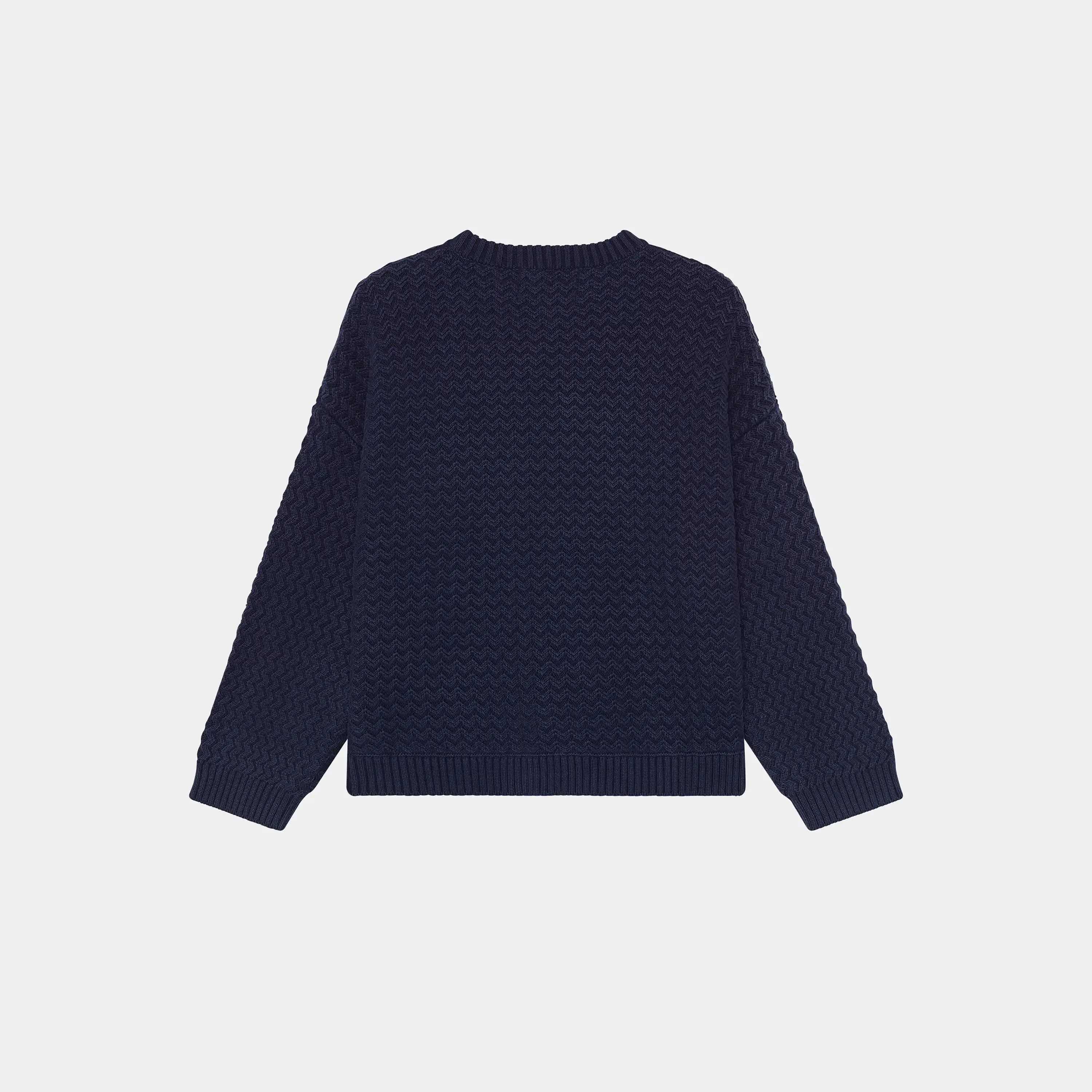 Thesis Navy Knit Sweater