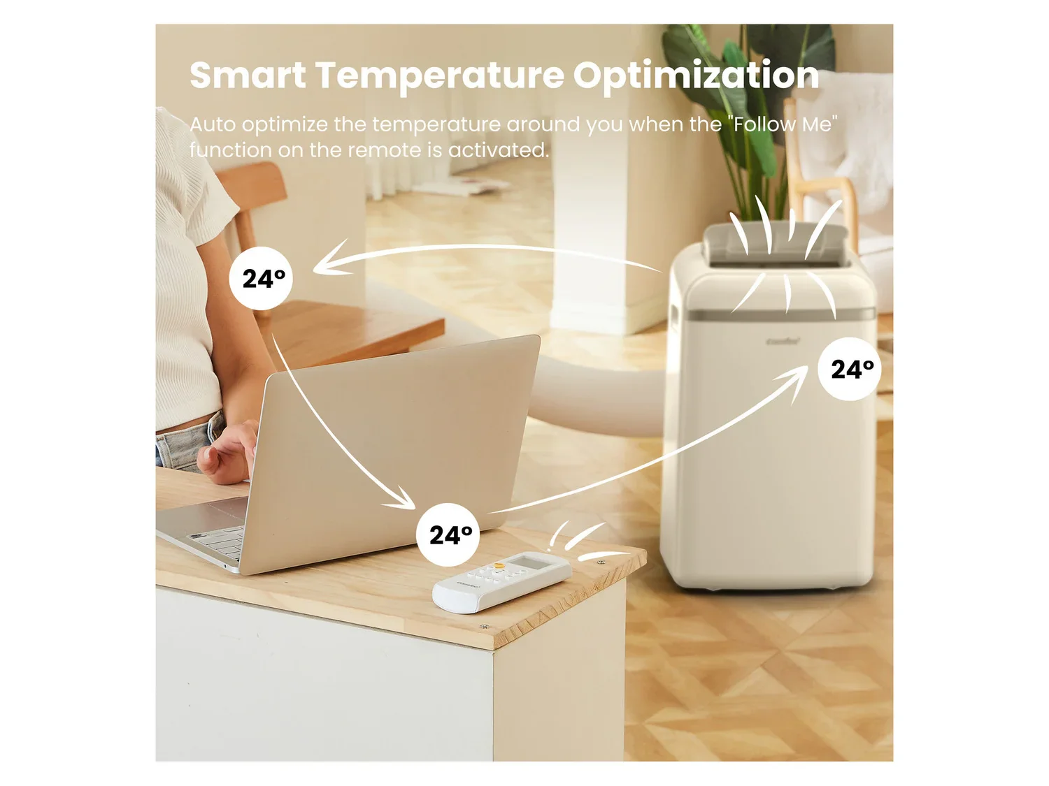 Comfee Climatiseur mobile, Smart Cool 12000