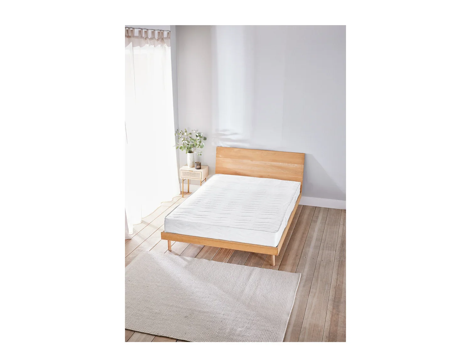 LIVARNO home Matelas  ressorts ensachs, 7 zones, H2, 140 x 190 cm