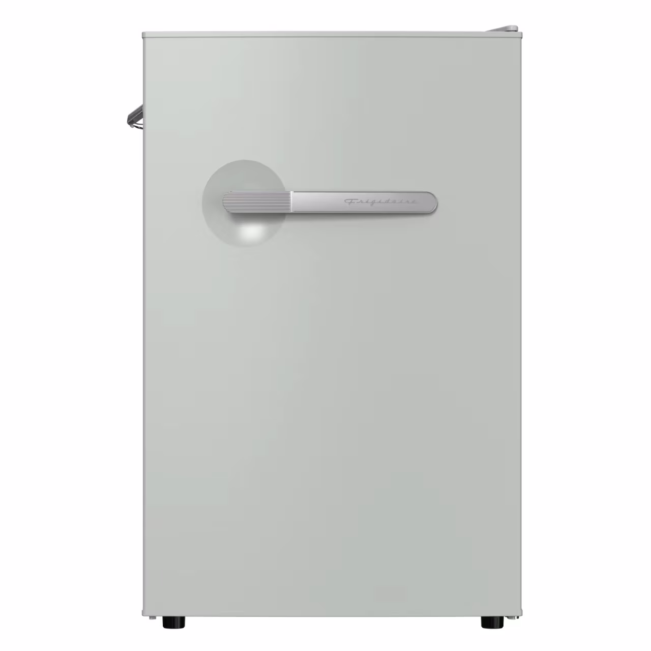 4.5 cu. ft. retro compact fridge built-in side bottle opener W: 21.65" x L: 22.24" X H: 32.91" (Azure)(Blue) - Image 3