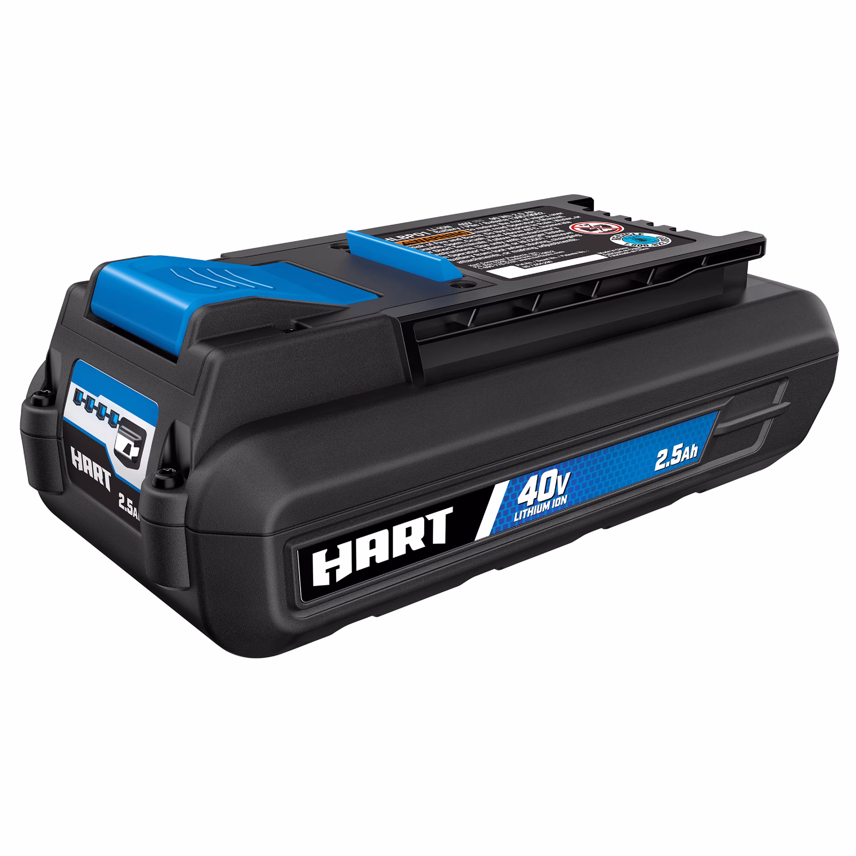 40V 2.5Ah Battery Accessory, Lithium-Ion, On-Board Fuel Gauge