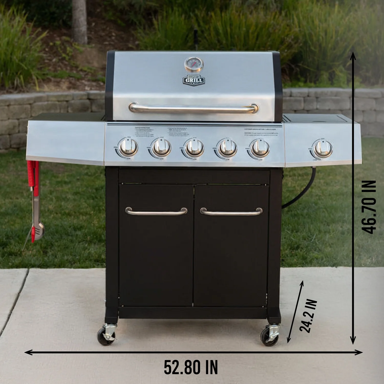 5 BURNER GRILL