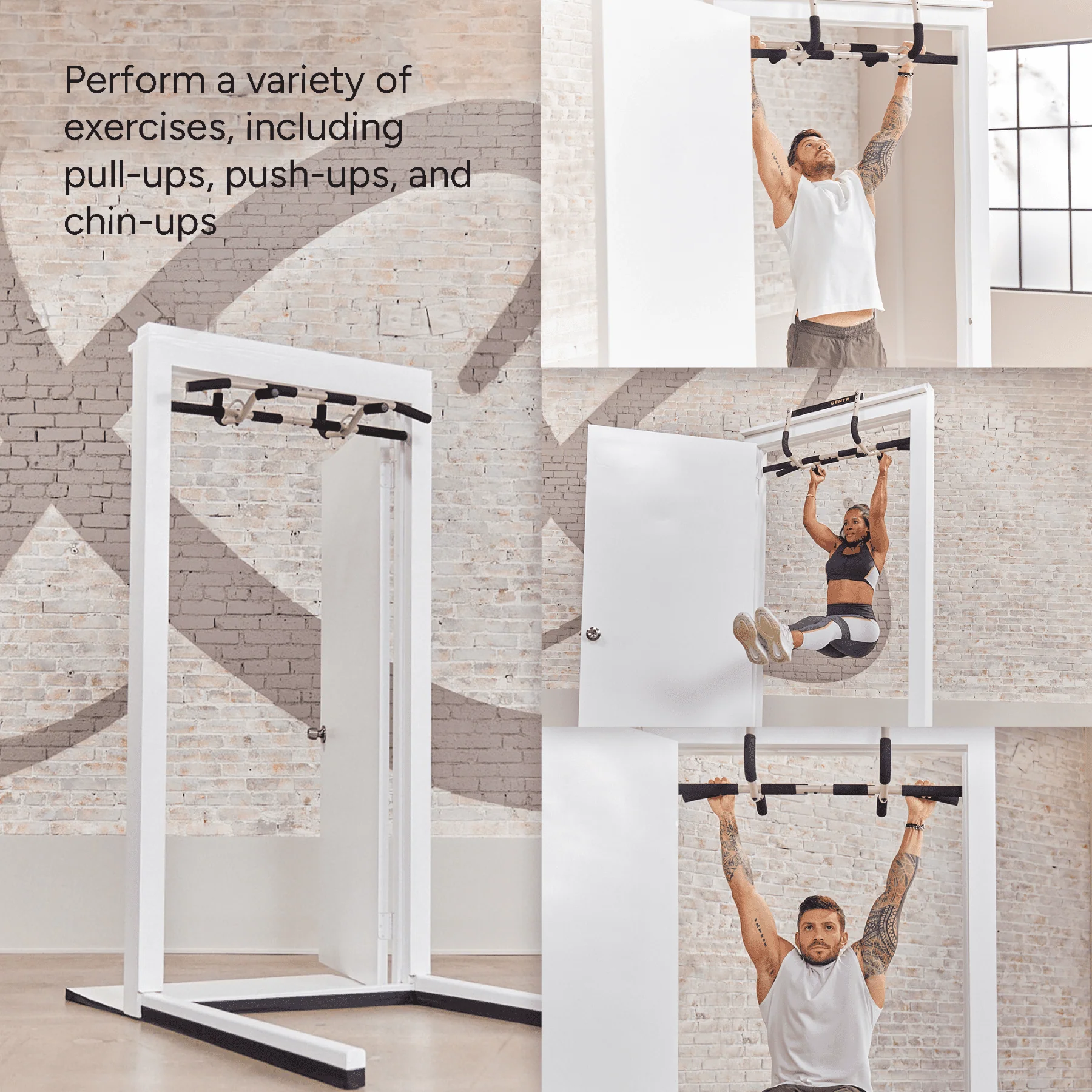 By Chris Hemsworth Multi Functional Pull up Bar for Total Body Home Workouts + 3 Month Membership Image 4