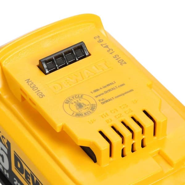 20V MAX XR Premium Lithium Ion 5 0Ah Battery Pack (2 Pack) Image 5