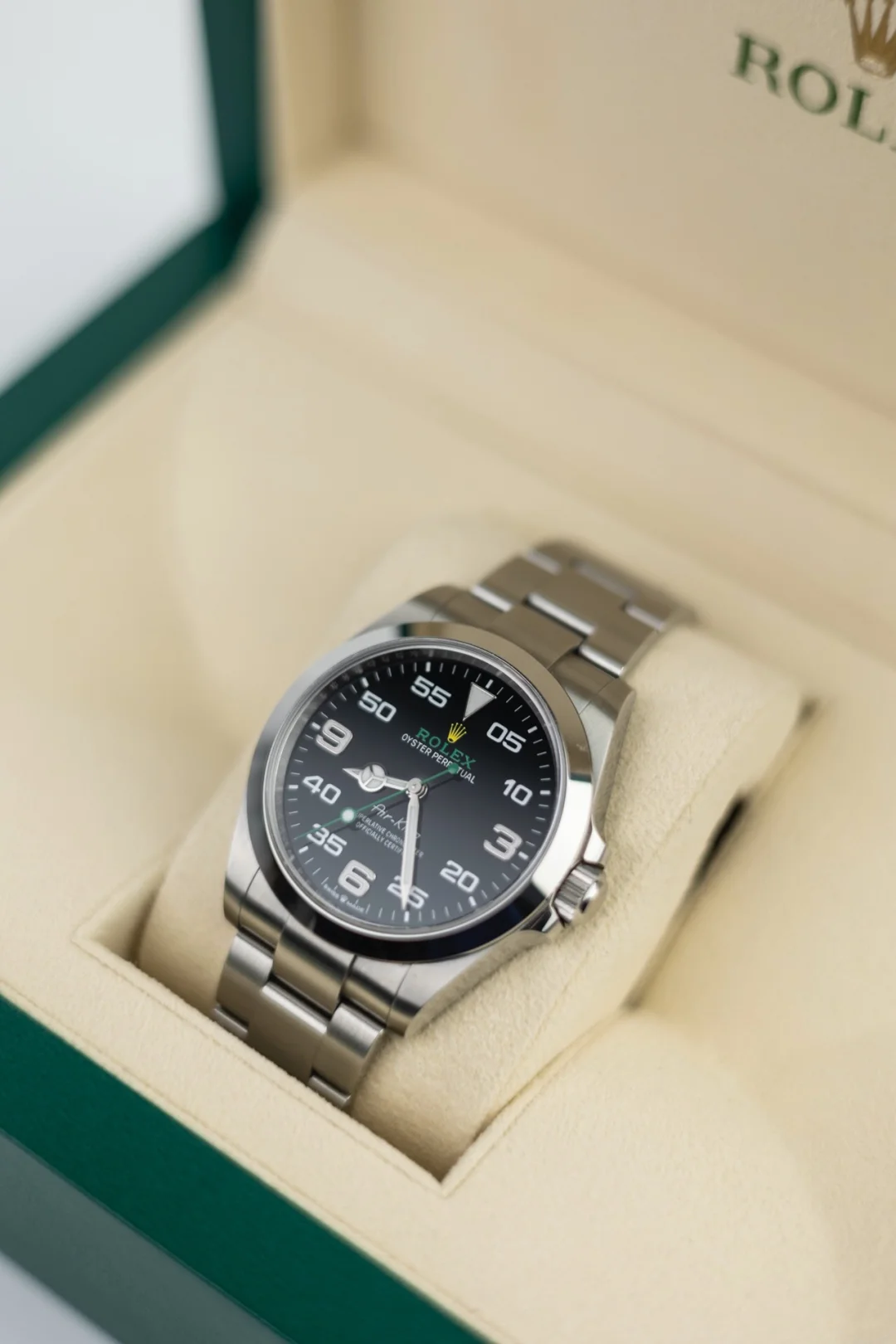 ROLEXロレックスの機械式時計 エアキング 40MM時計