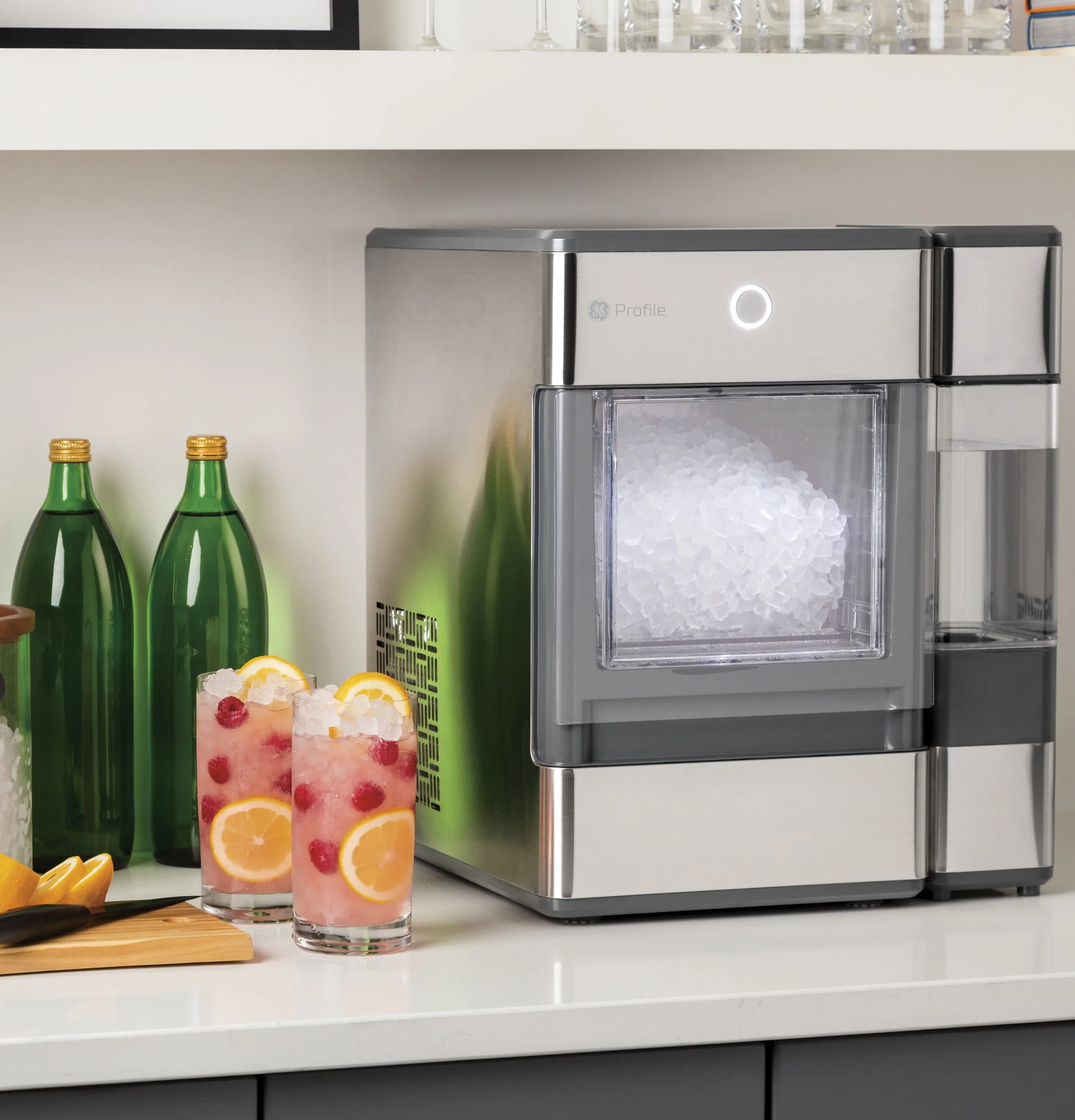 GE Profile™ Opal™ Nugget Ice Maker with Side Tank, Countertop Icemaker, Stainless Steel Image 6