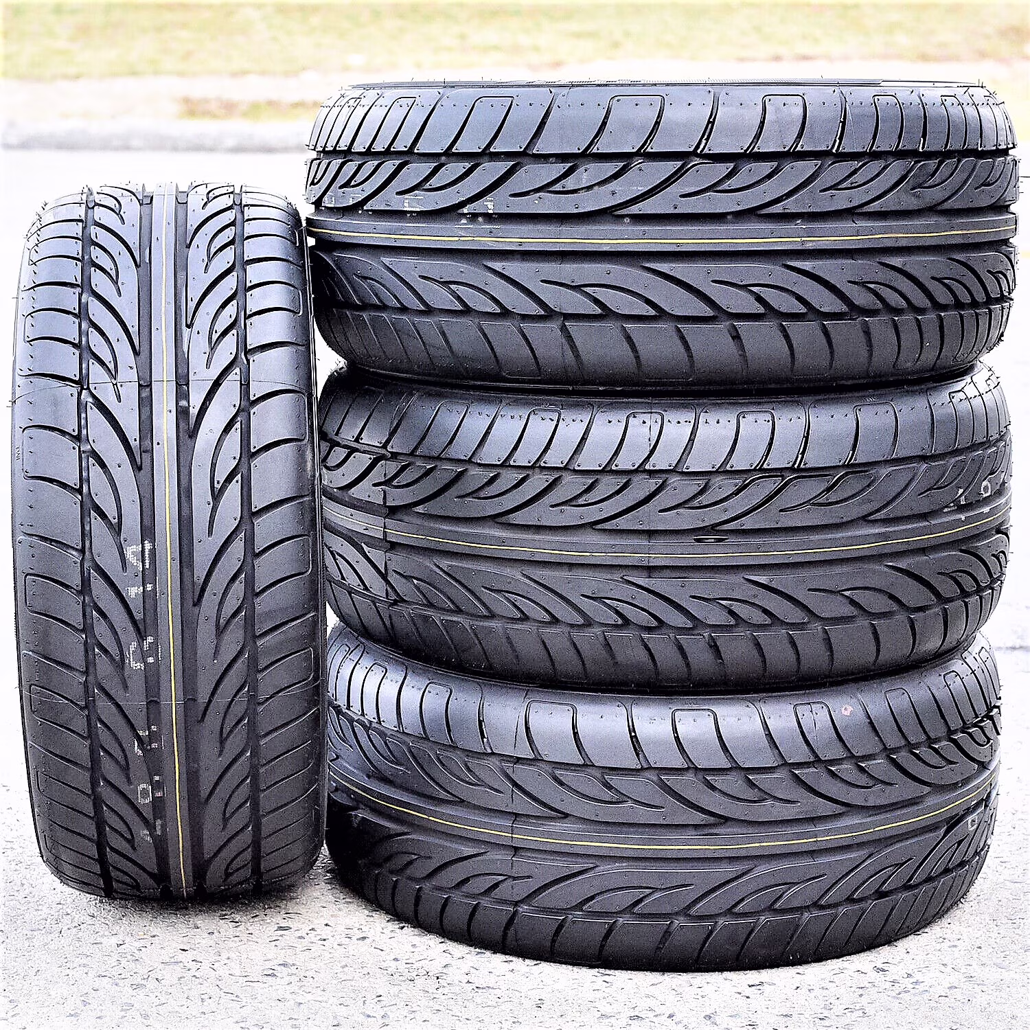 Set of 4 (FOUR) Forceum Hena 225/55ZR16 99W XL A/S High Performance Tires