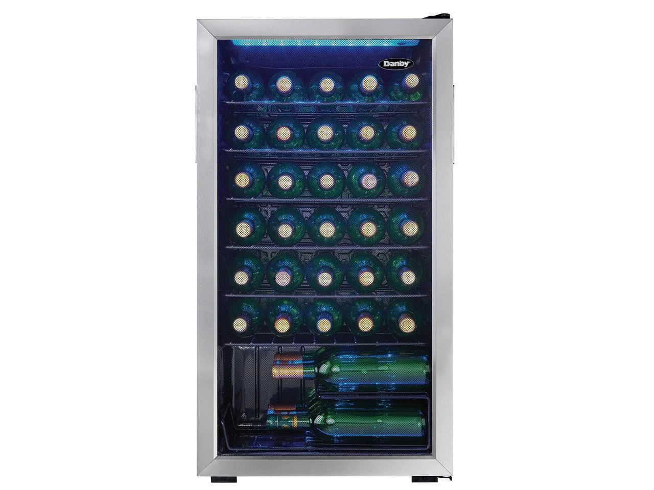 Danby 36 Bottle Free - Standing Wine Cooler in Stainless Steel (DWC036A1BSSDB - 6)