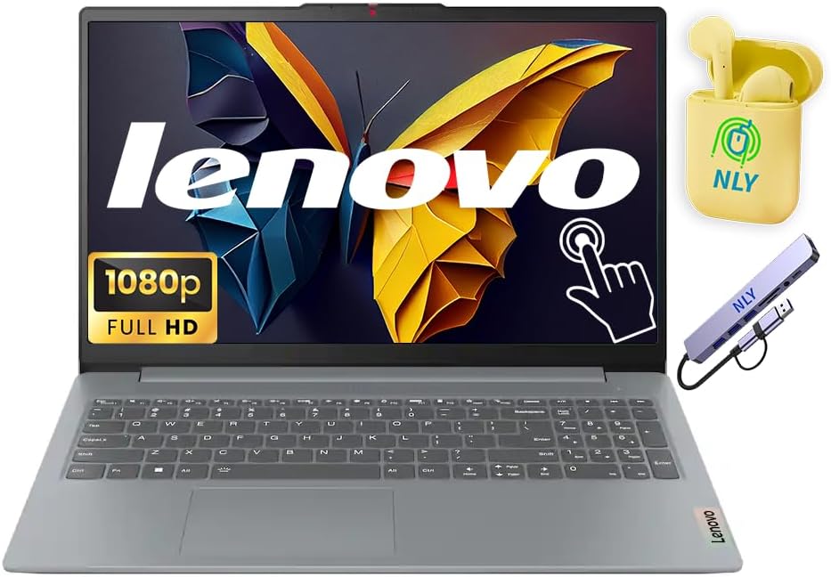 Lenovo IdeaPad Slim 3 Touchscreen Laptop  15.6