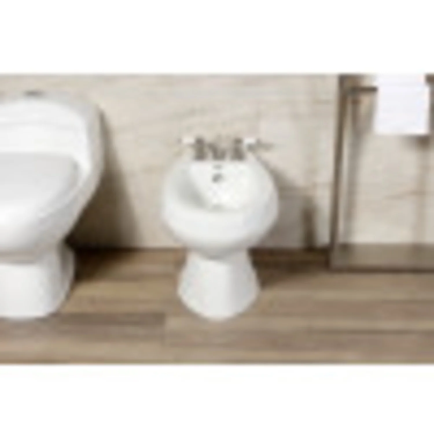 Kingston Brass KB320PL Victorian Three-Handle Bidet Faucet, Matte Black