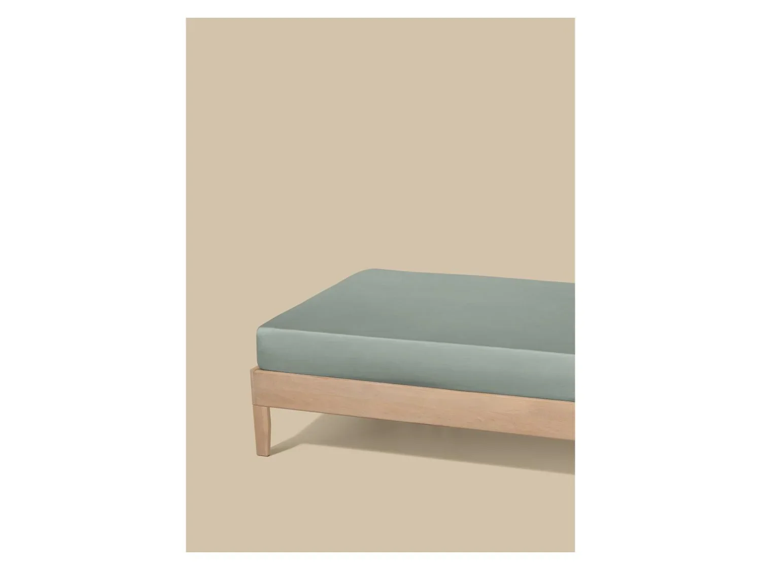LIVARNO Drap-housse en satin, 90-100 x 200 cm