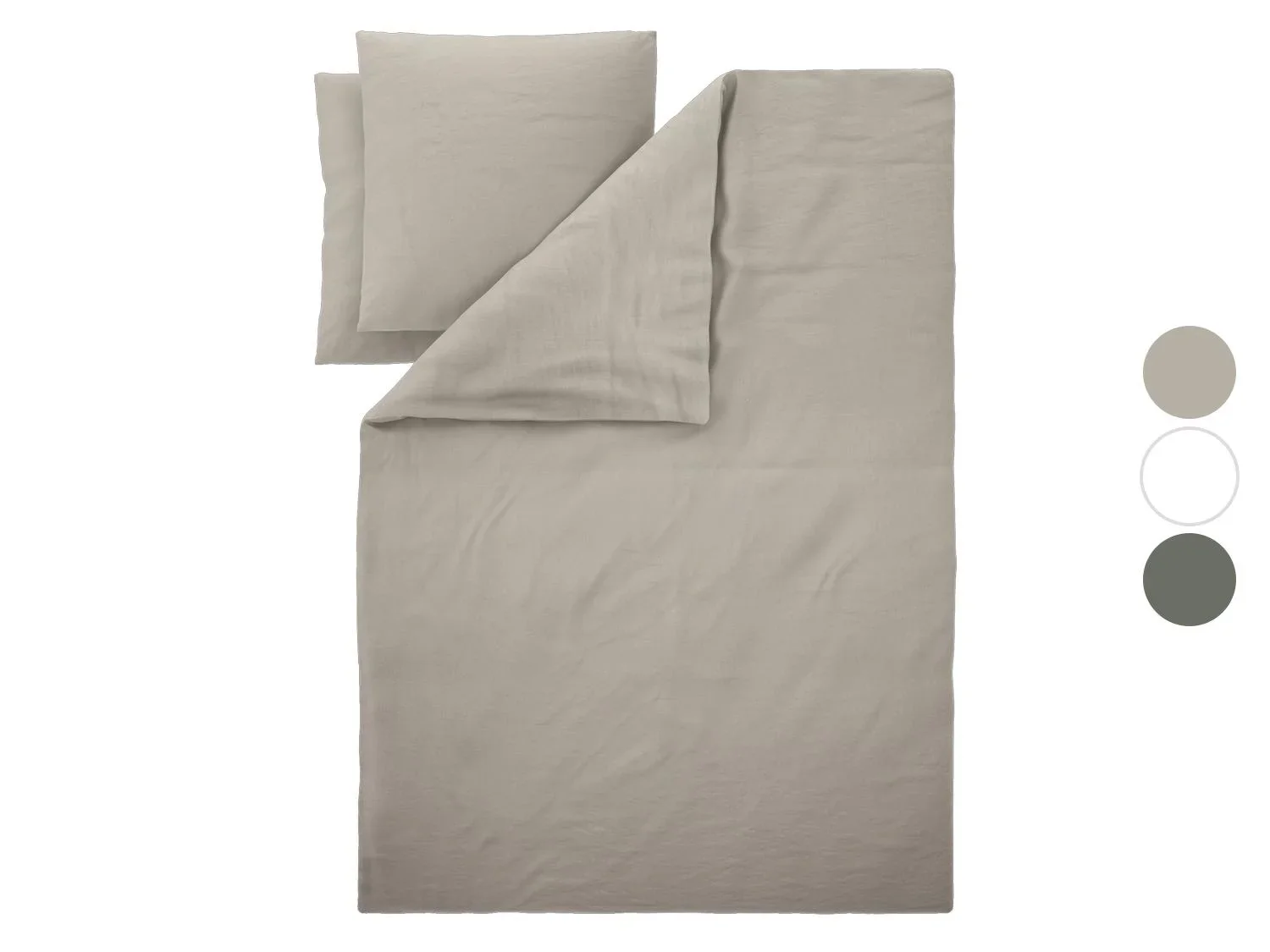 LIVARNO Parure de lit en lin mlang, 240 x 220 cm