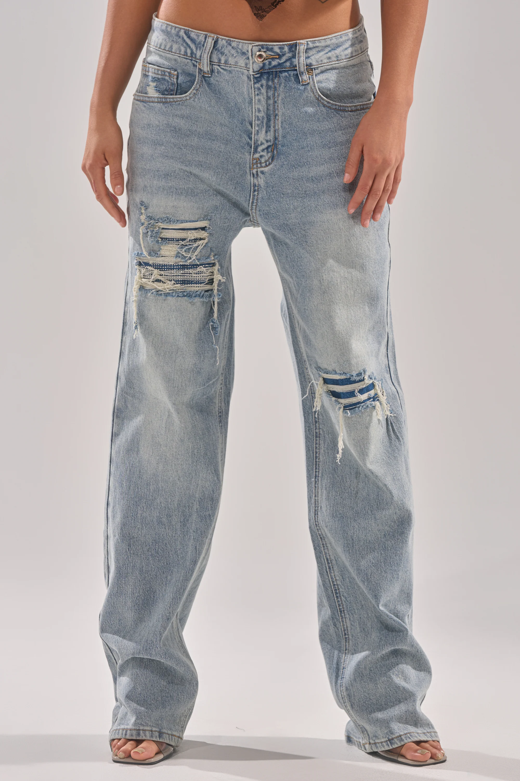 RUN AWAY WITH ME RELAXED DENIM - Akira Store