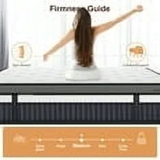 King Mattress, 14 Inch Gel Memory Foam Hybrid Mattress in a Box, Cooling Breathable Design, Zoned Pressure Relief, Medium Firm Feel, CertiPUR-US Certified(King) - Image 8