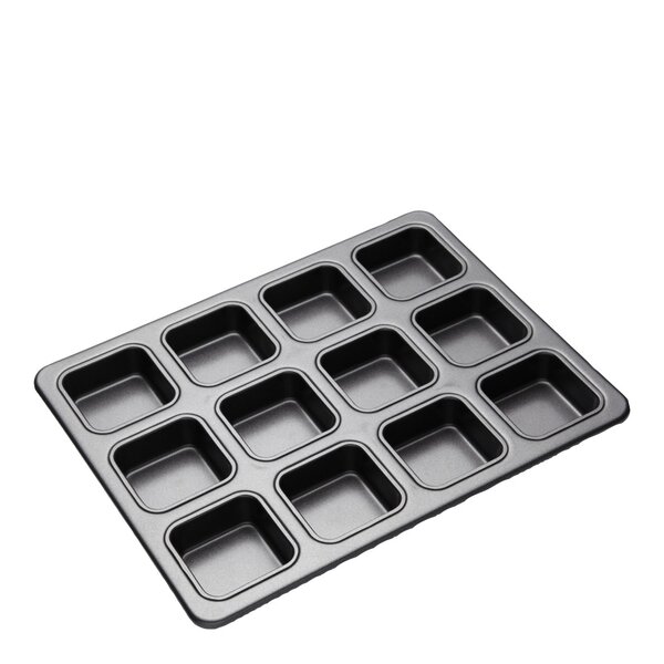 Non-stick bakeform for 12 stk brownies