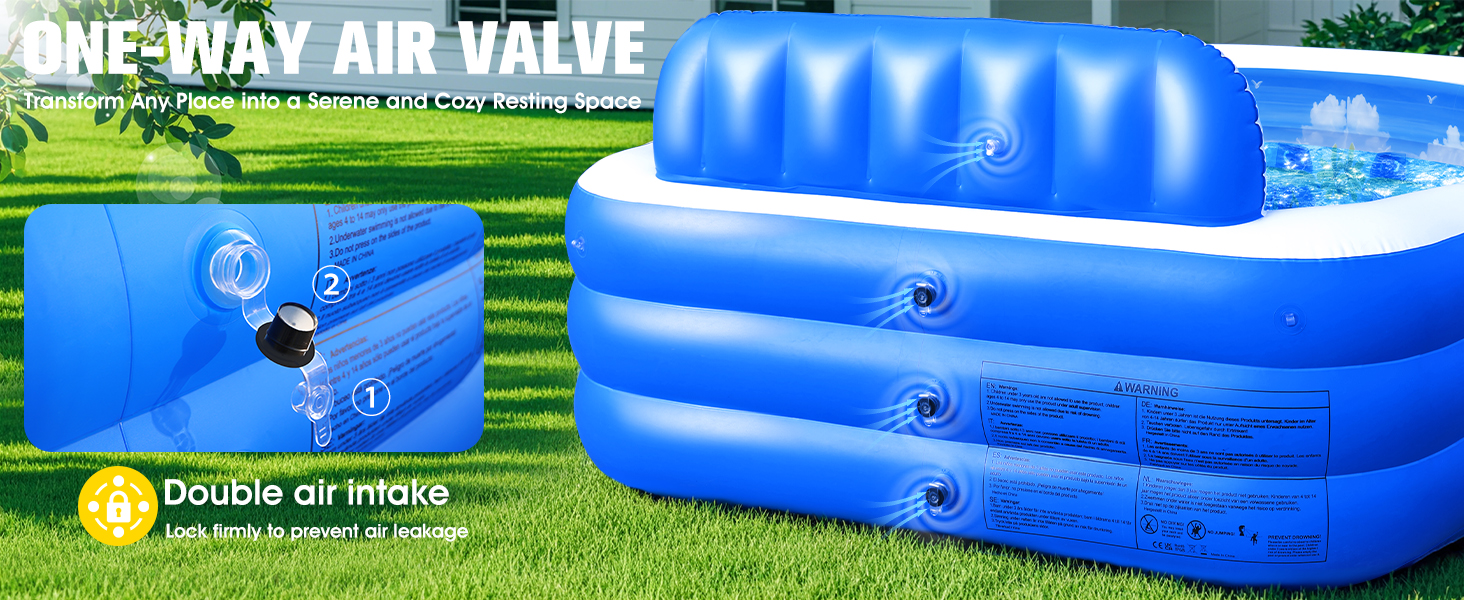 Inflatable Pool with Canopy
