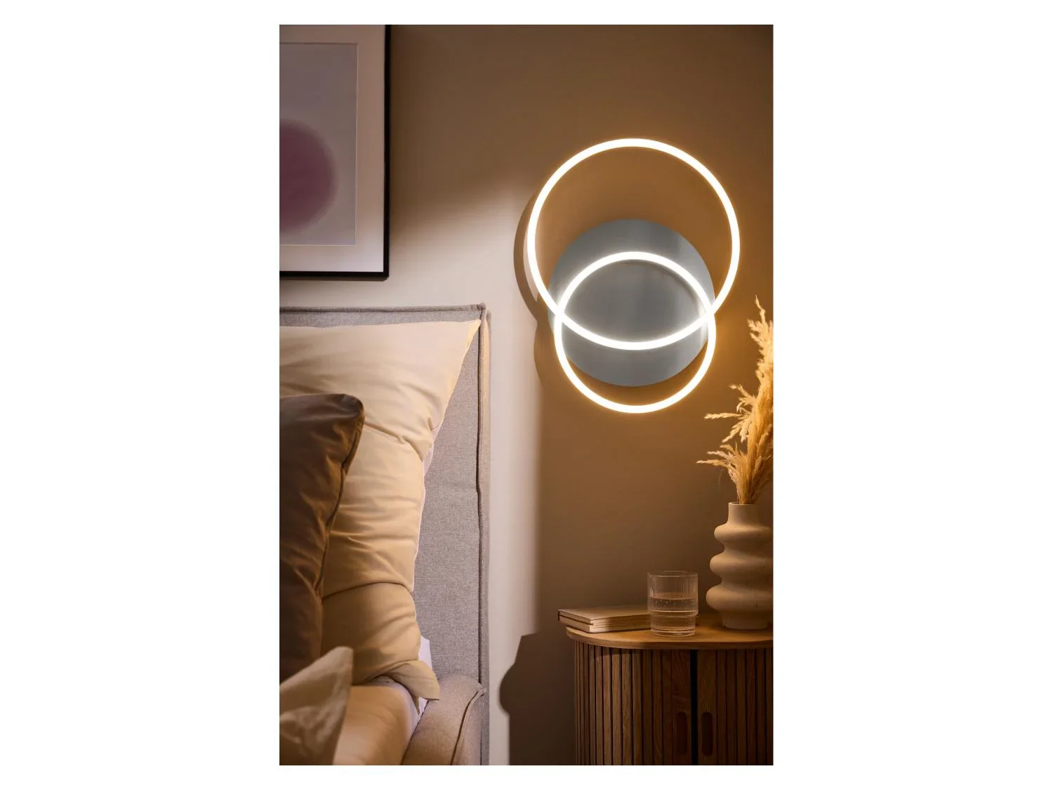 LIVARNO Plafonnier ou applique murale  LED