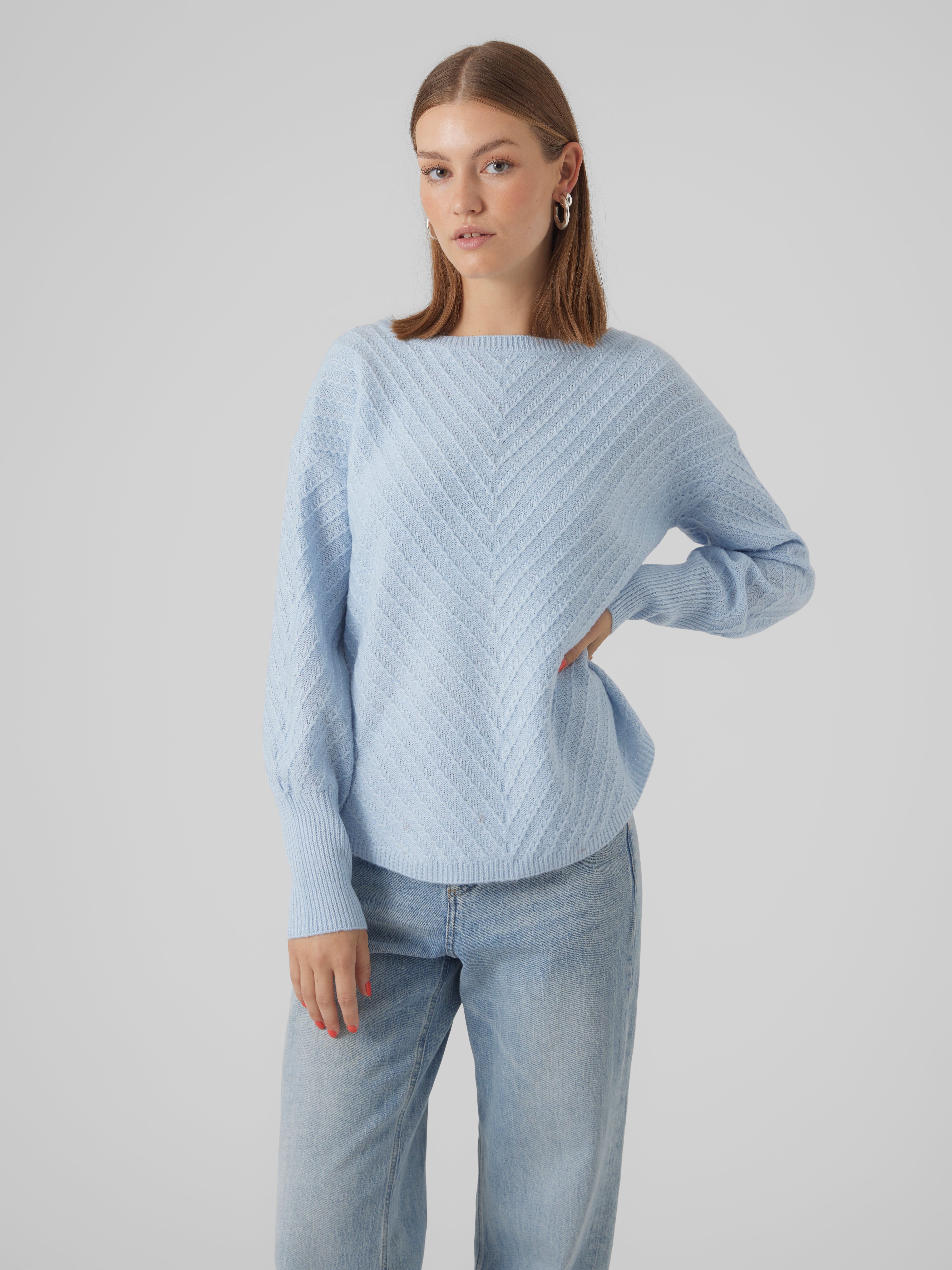 VERO MODA® VMANJASTINNA Knitted pullover