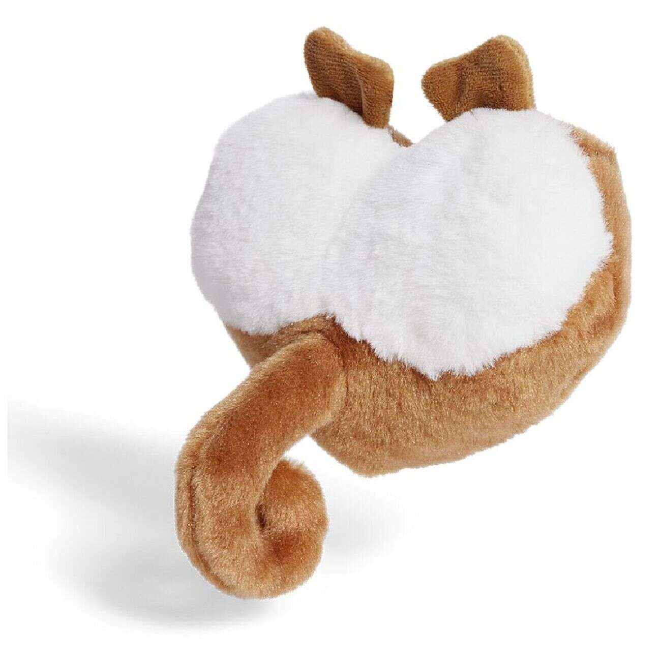 Jouet peluche pour chien sonore marron