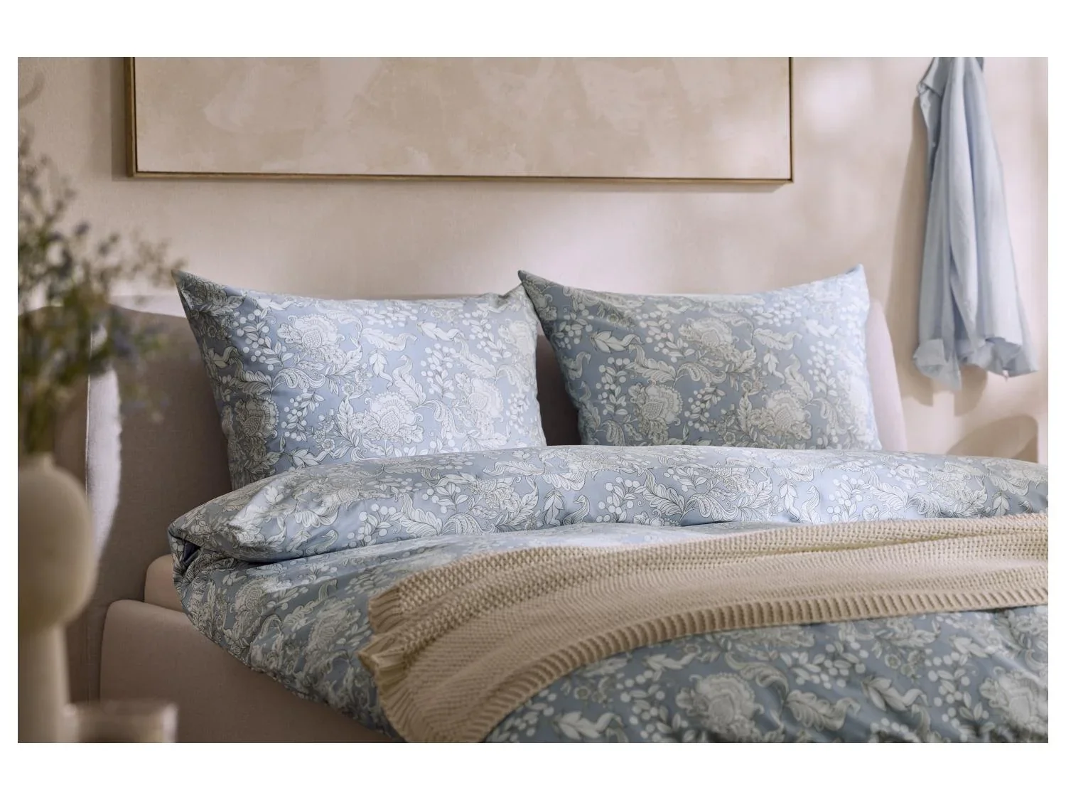 LIVARNO Parure de lit ou parure de lit double face en satin, 260 x 240 cm