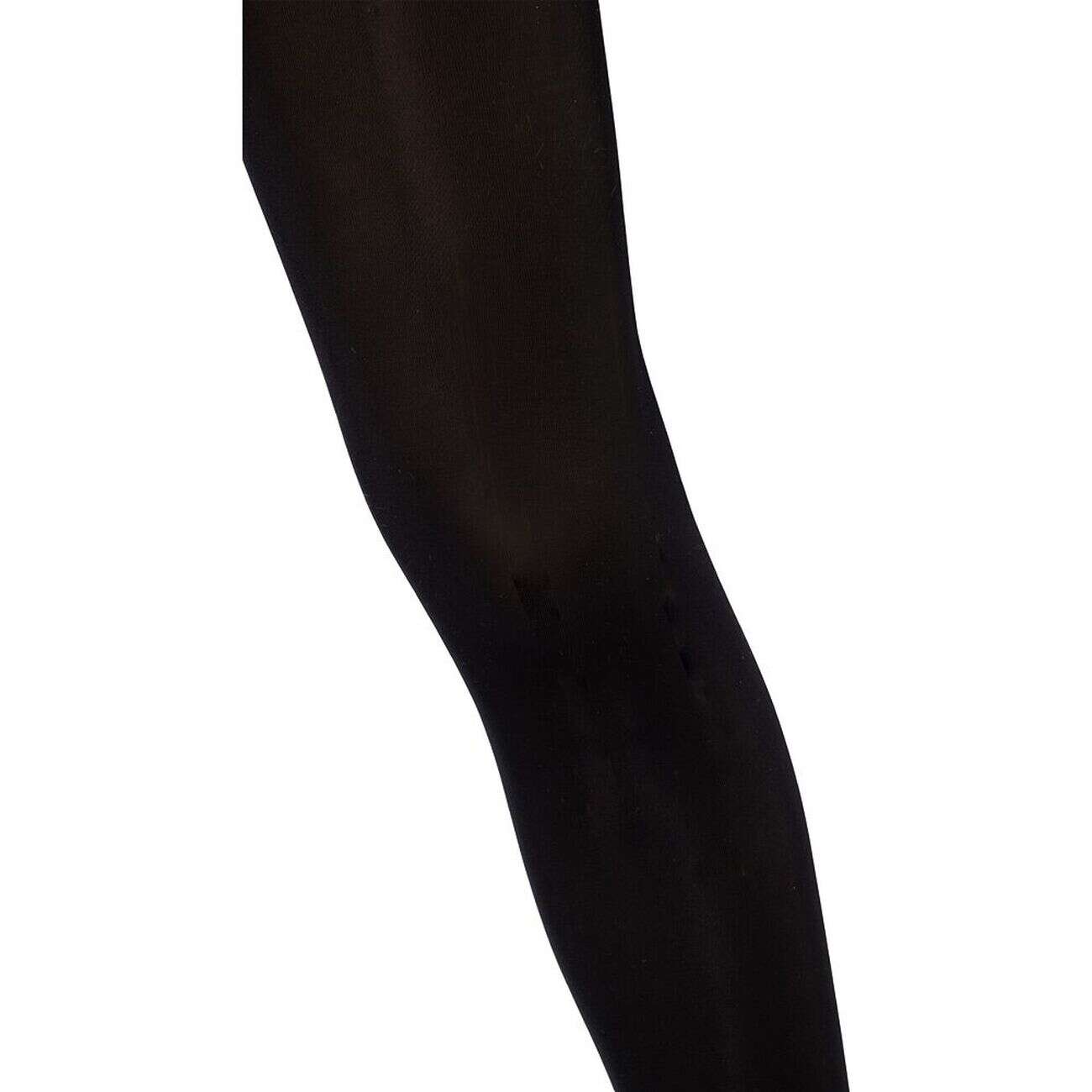 Collants noirs indéchirables semi opaques Taille unique