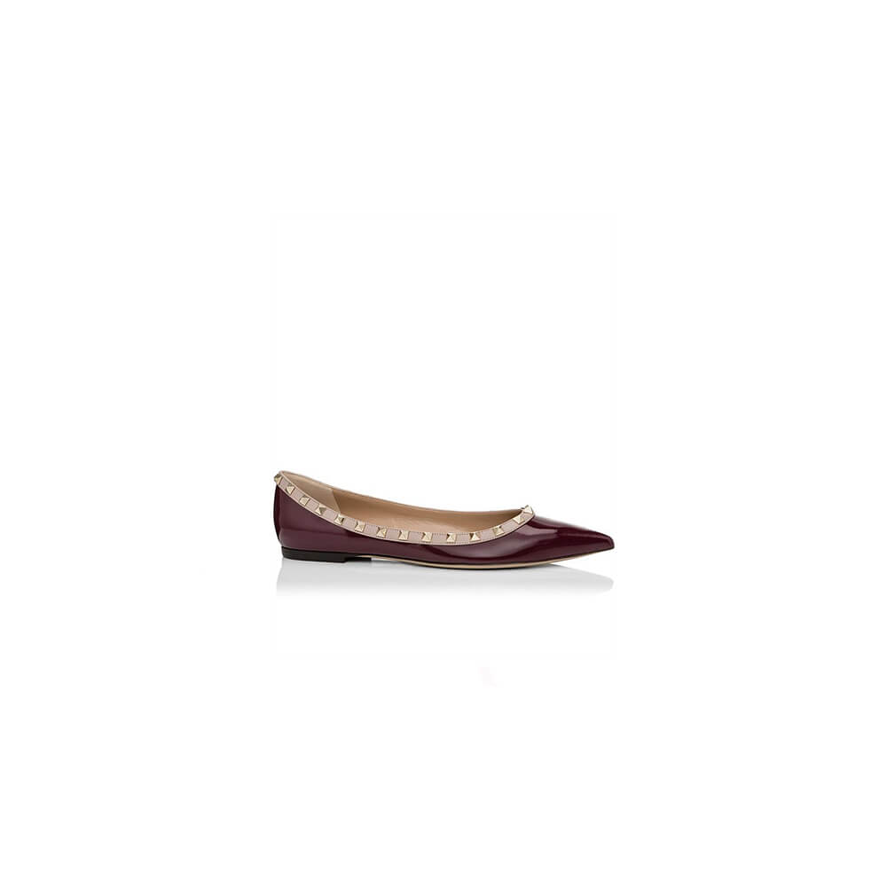 VALENTINO ROCKSTUD BALLET FLAT