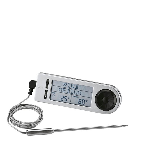 Steketermometer digitalt 14,5 cm stål