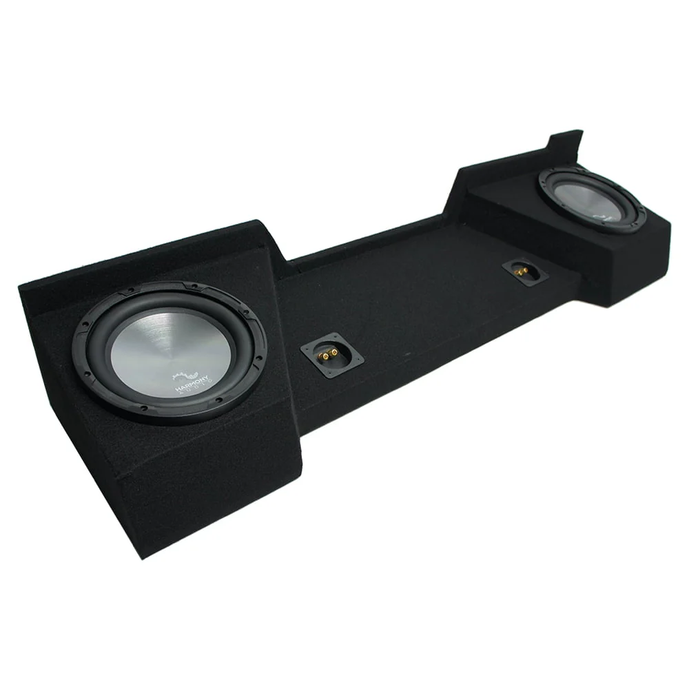 2007 2013 Chevy Silverado Ext Cab Truck Harmony A122 Dual 12" Sub Box Enclosure