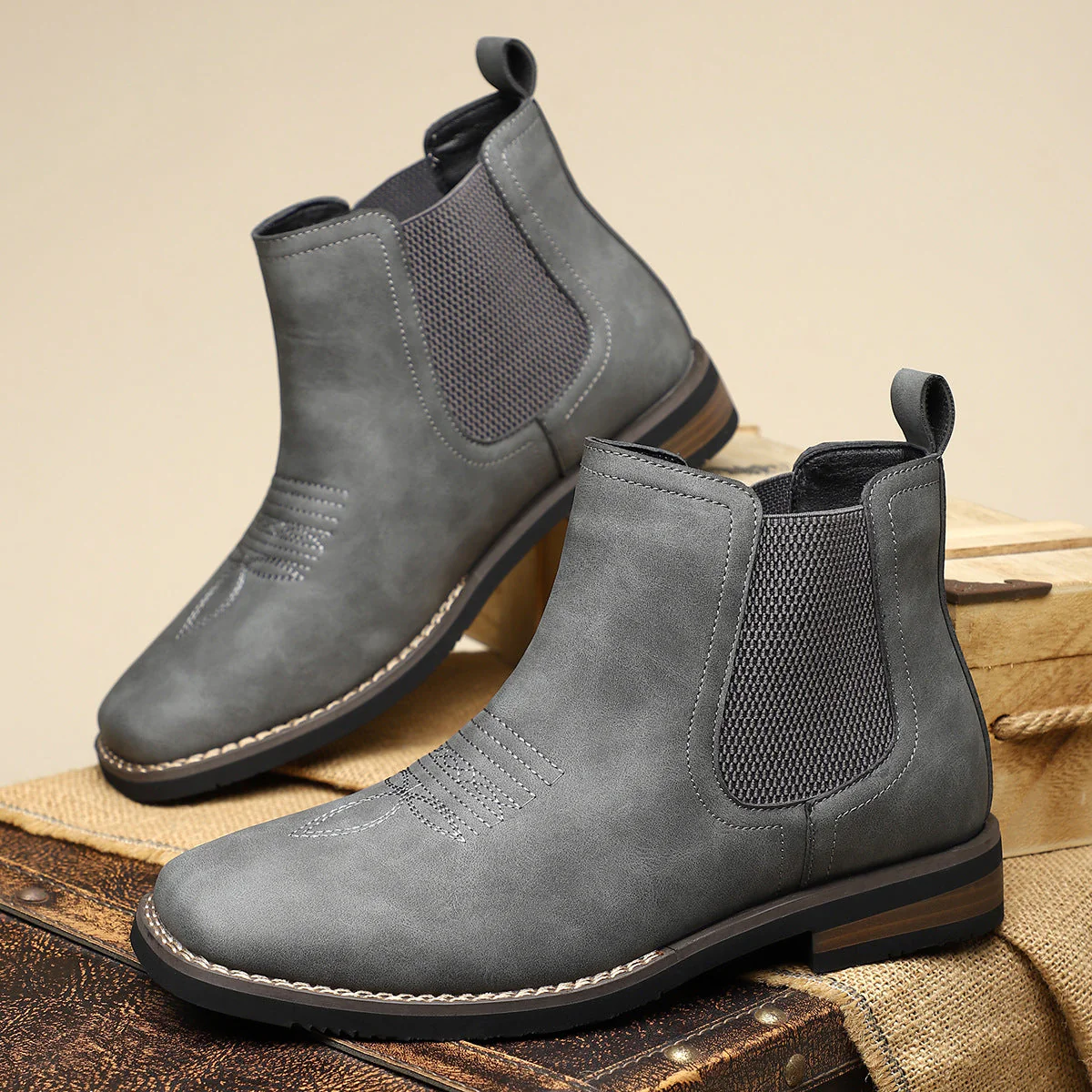 Carson - Bottes Mi-Mollet Élégantes