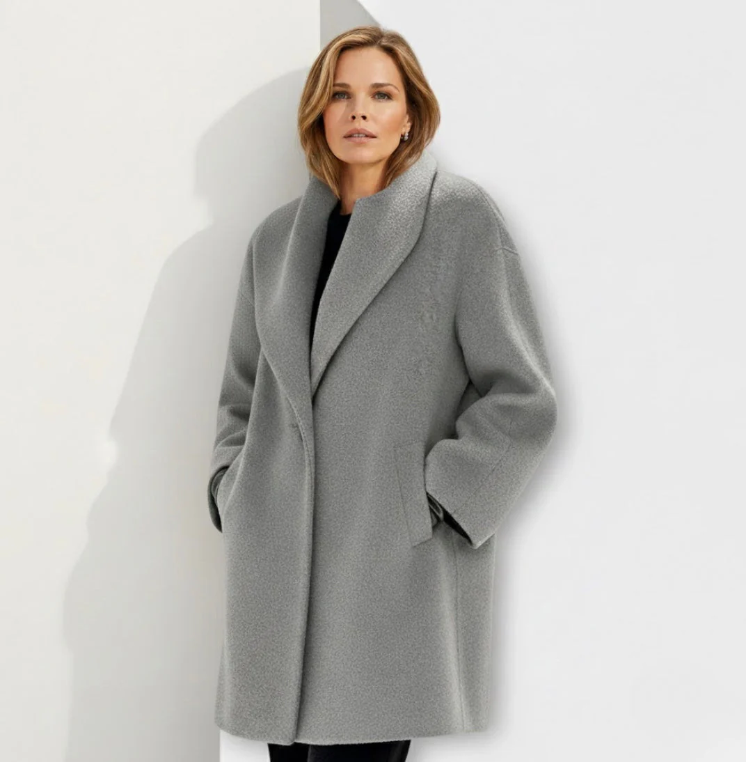 Élyane | Manteau cocon chic, chaleur douce & élégance naturelle