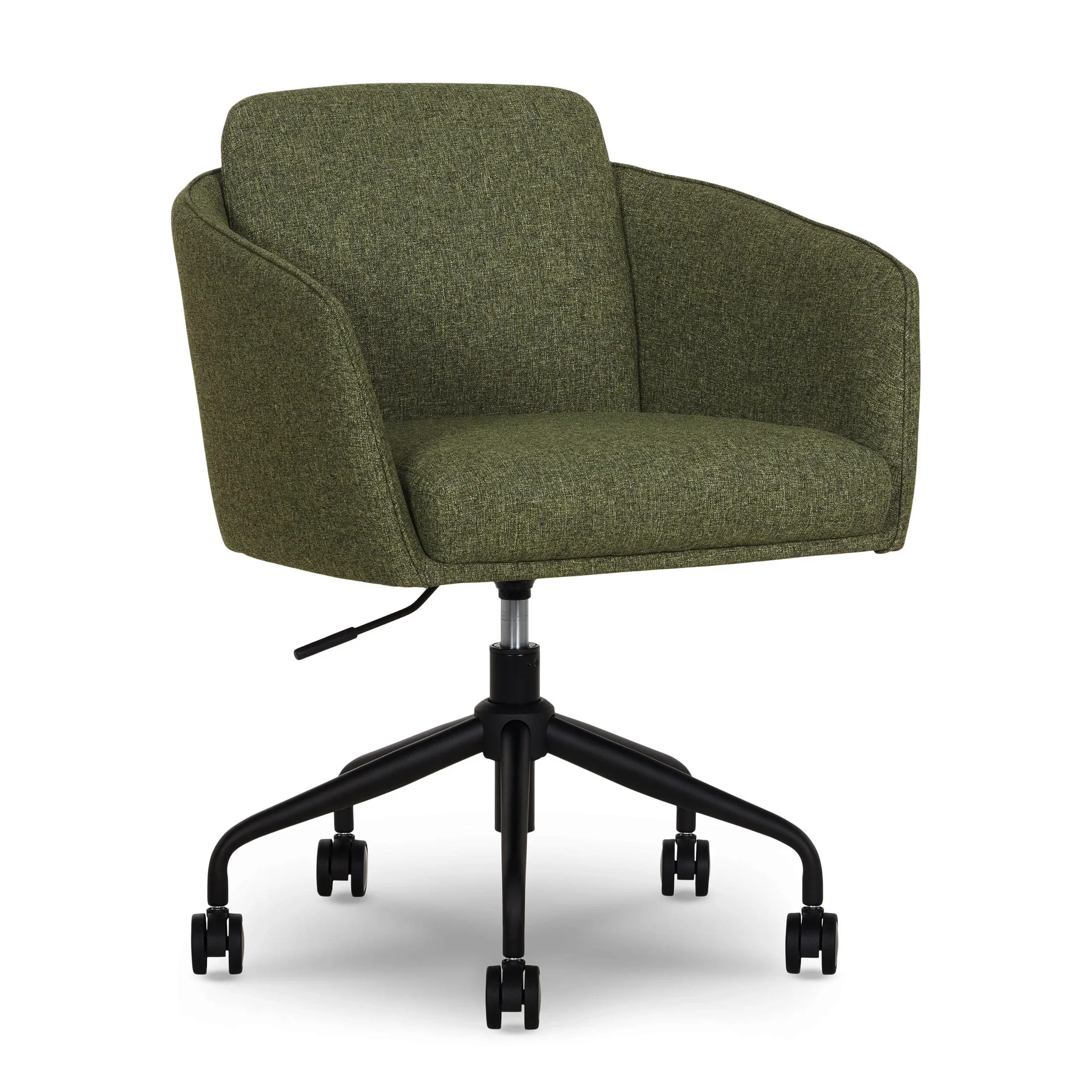 Better Homes & Gardens Juliet Office Chair, Ivory Boucle and Matte Black