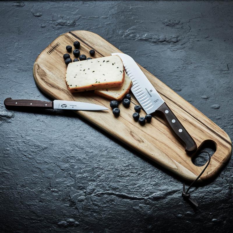 Kebony santoku-kniv riflet 17 cm