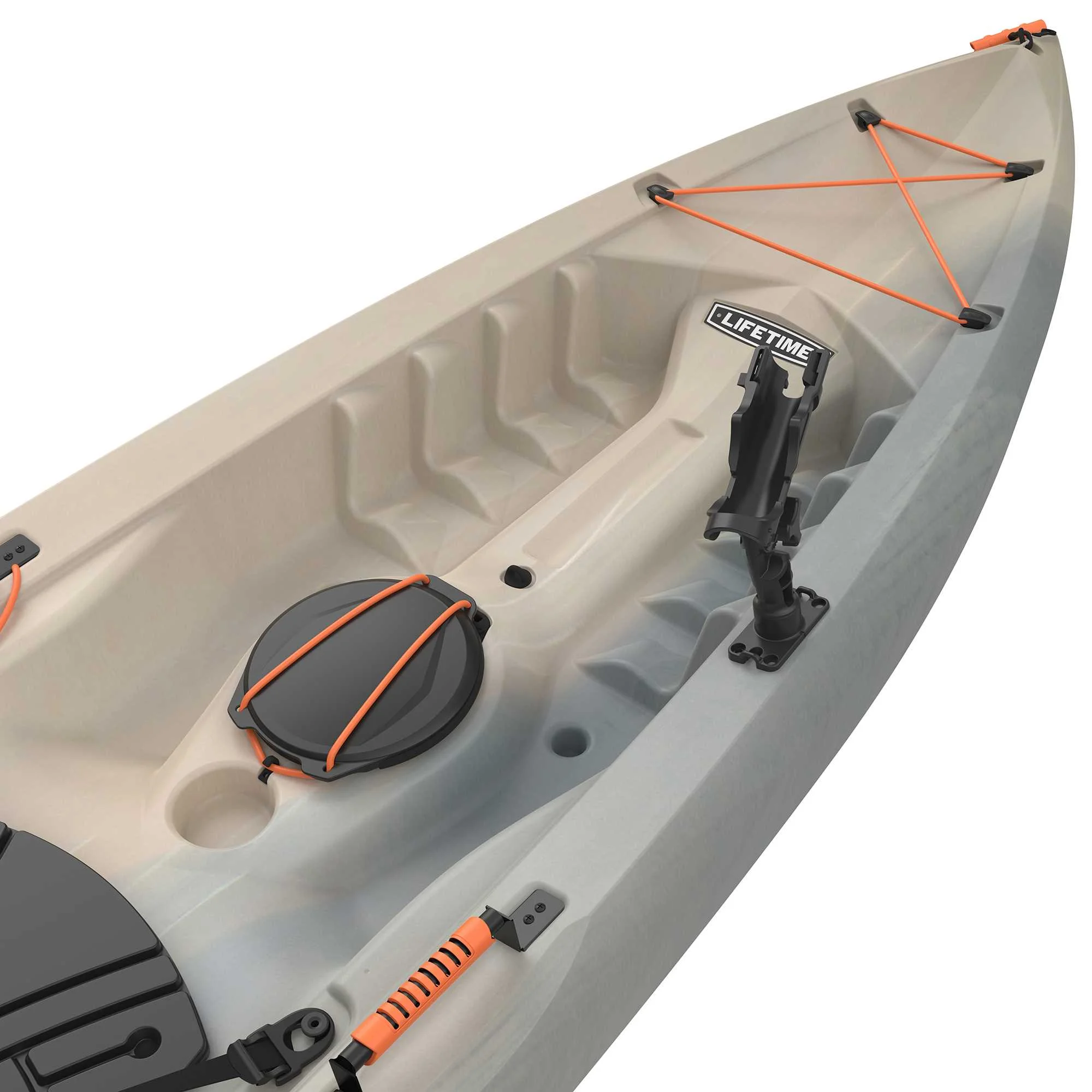 Lifetime Tamarack Angler 10 Ft. Fishing Kayak, Volcano Fusion (91340)