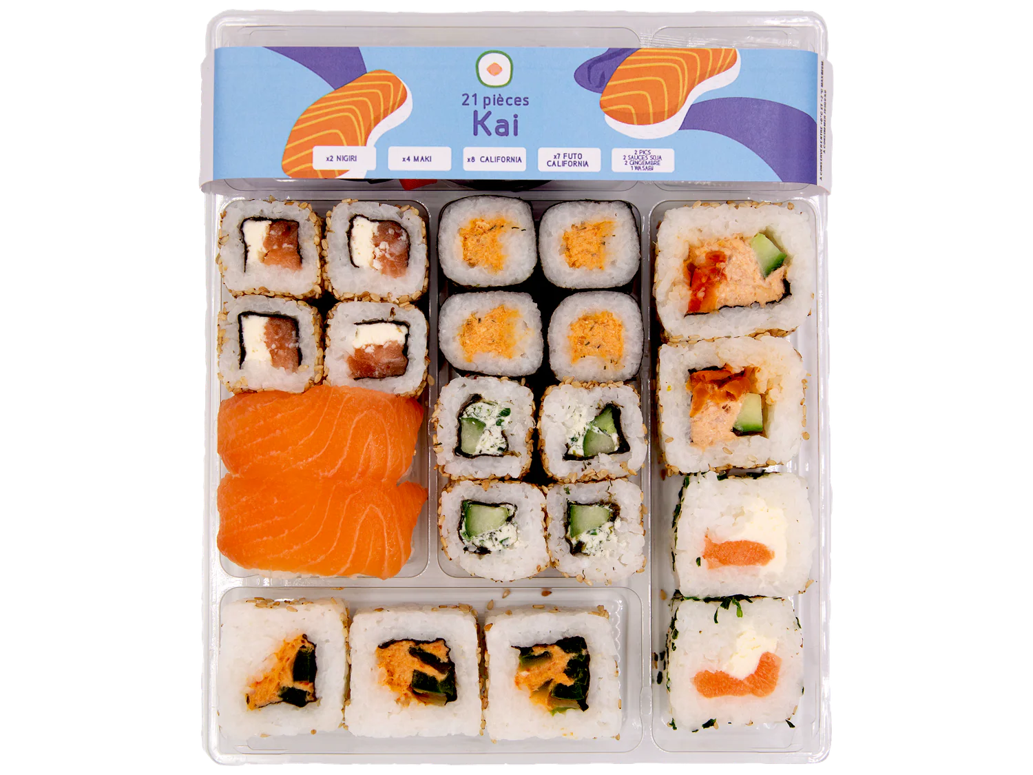 KAI Plateau sushi