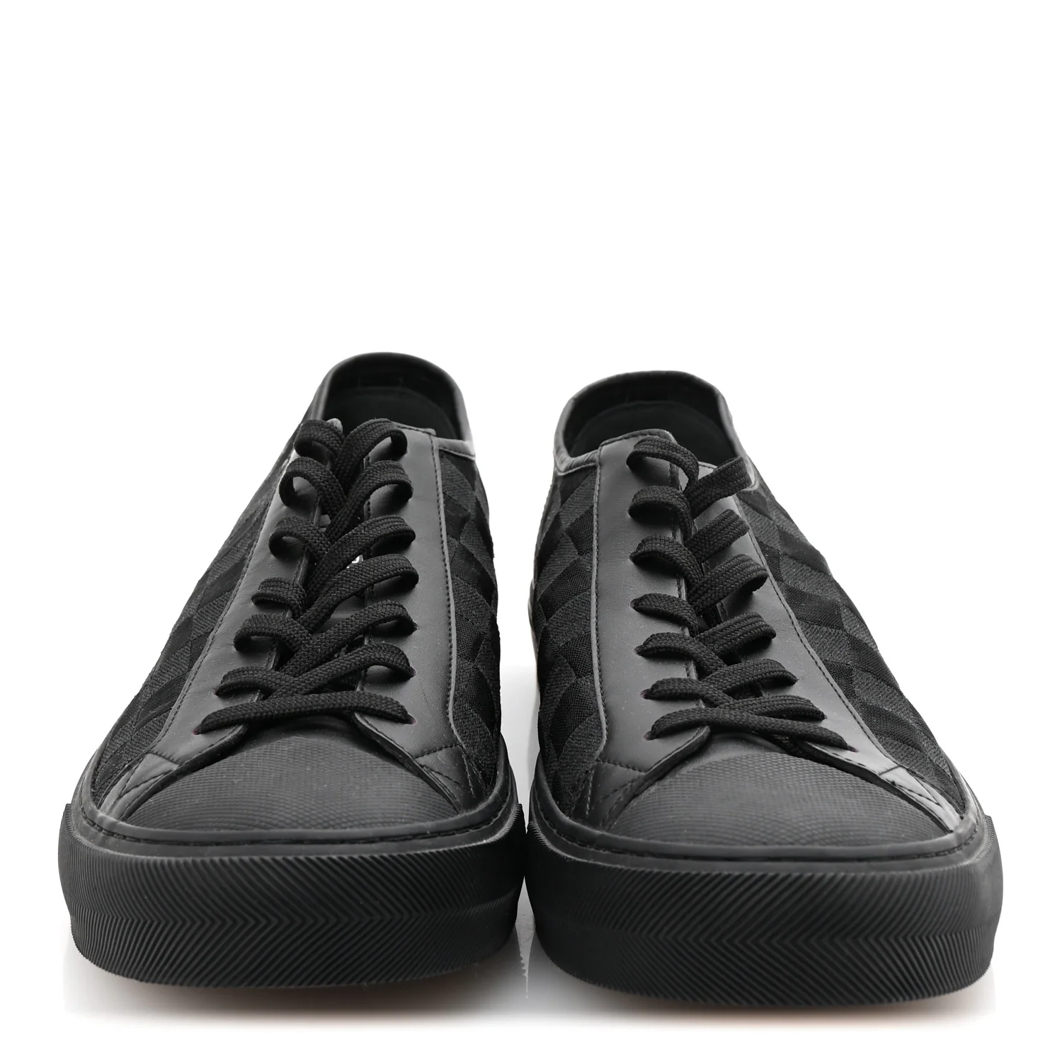 Canvas Calfskin Damier Mens Tattoo Sneakers 9