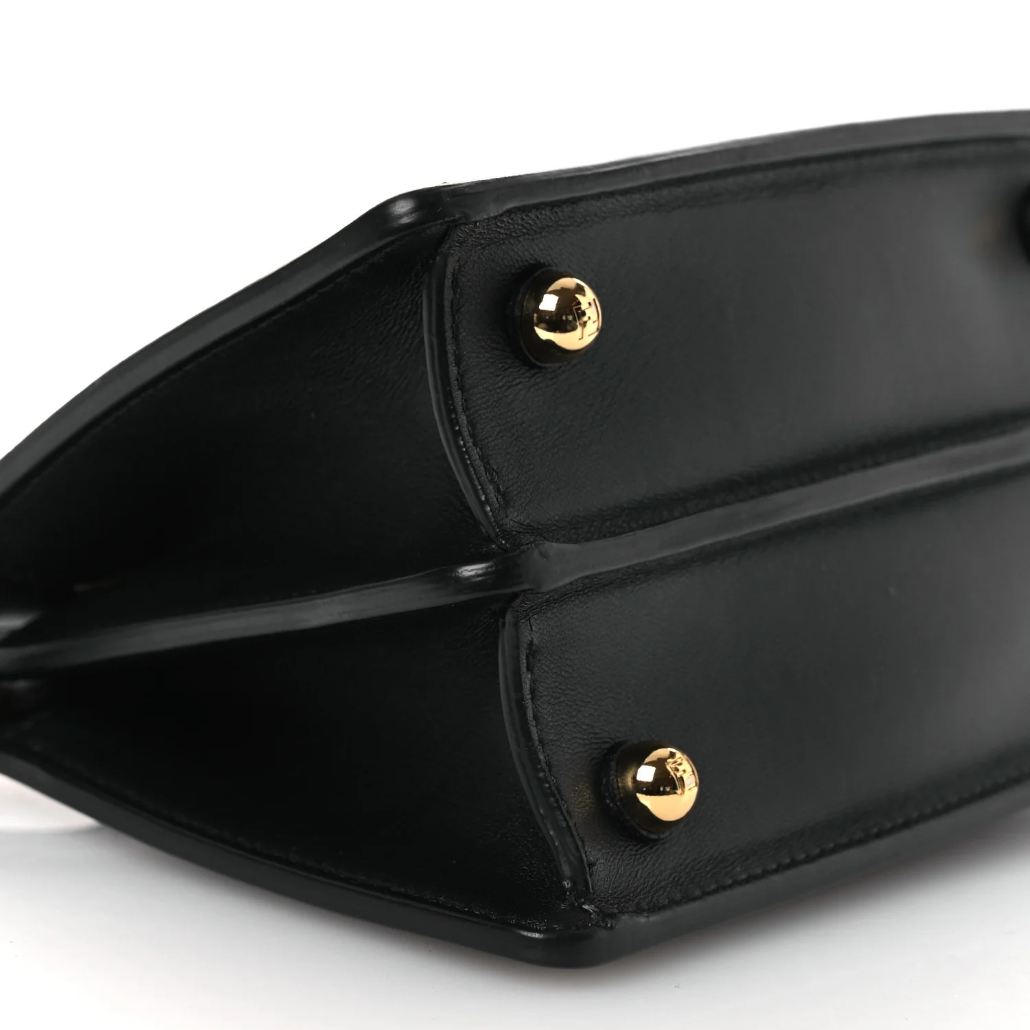 Shiny Nappa Petite Peekaboo I SEE U Satchel Black
