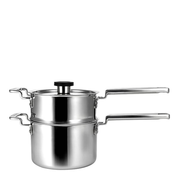 316 dampkokersett 18 cm rustfritt stål