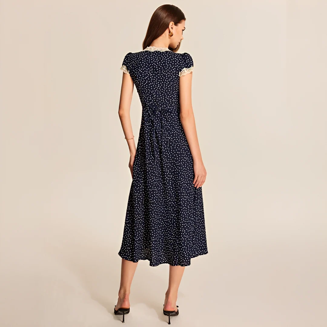 Janette - Robe à la mode avec dentelle