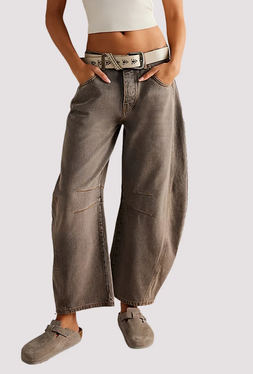 Kendra - Pantalon Large Élégant