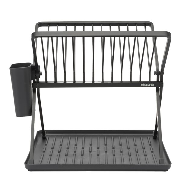 SinkSide sammenleggbart oppvaskstativ 31,5x33x37 cm svart