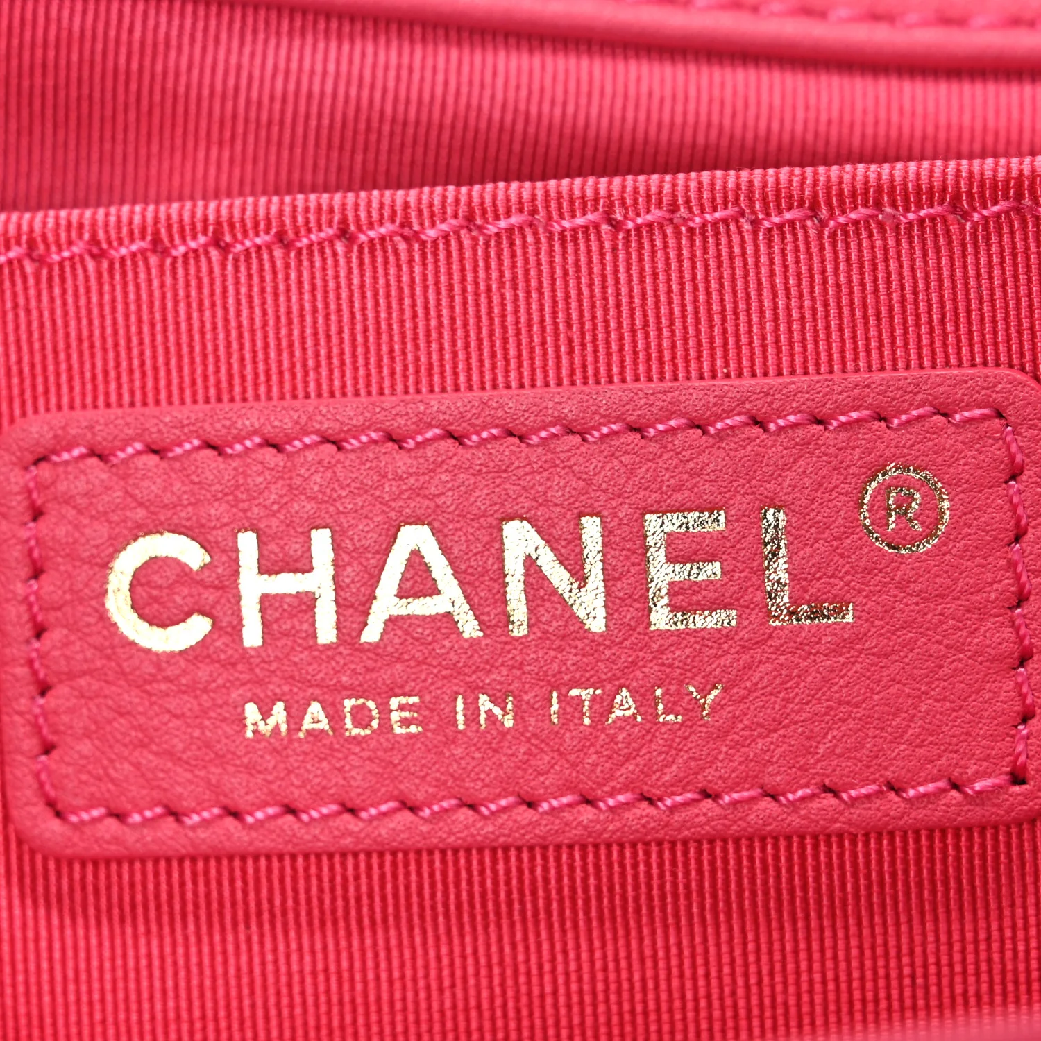 Calfskin Quilted Medium Bubbly Flap Pink