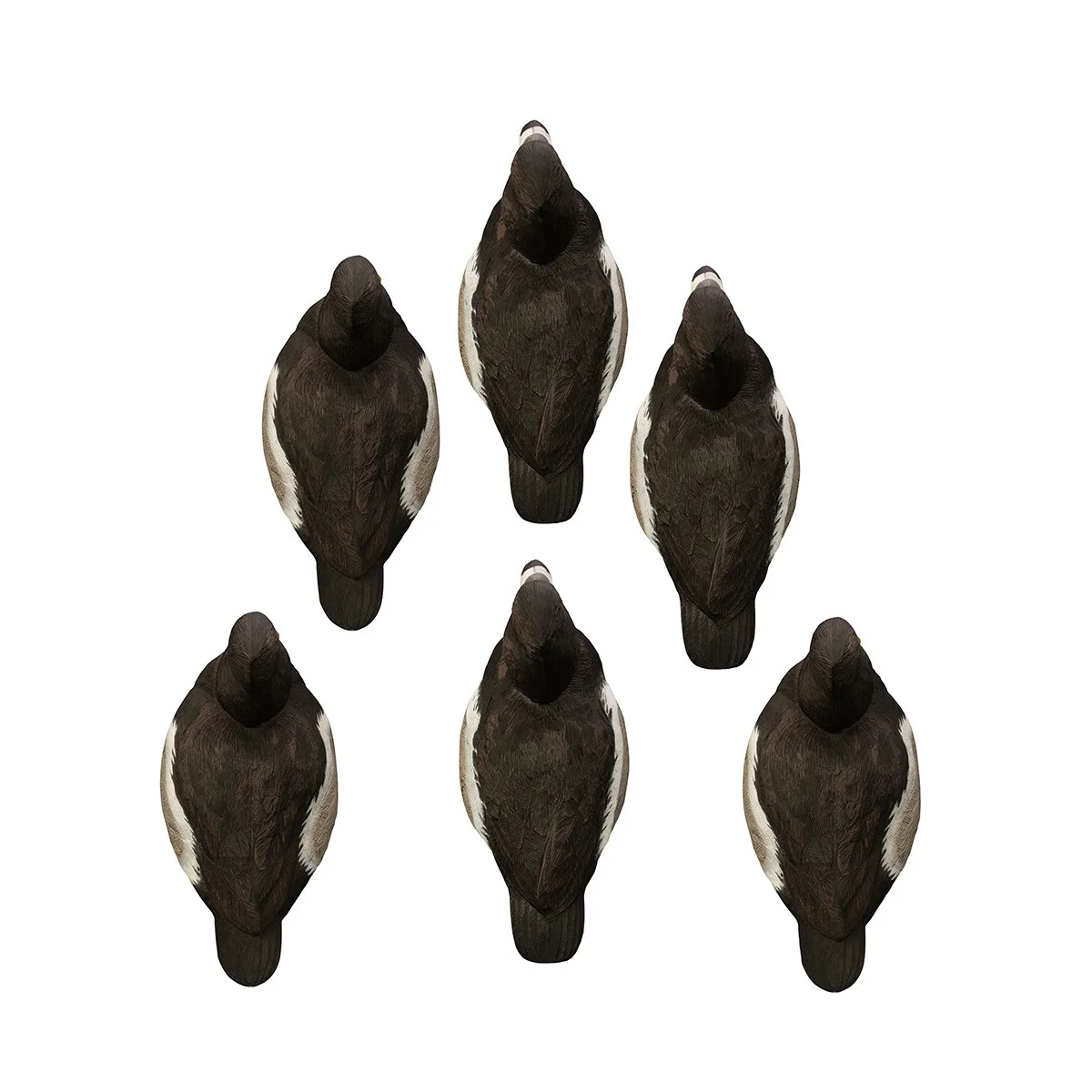 Battleship Ringneck Drakes Duck Decoys, 6 Pieces - Image 2
