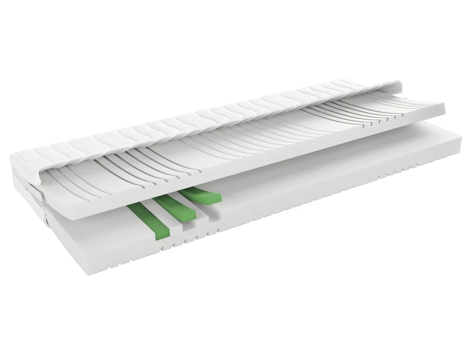 LIVARNO home Matelas en mousse froide, 7 zones, H3, 80 x 200 cm