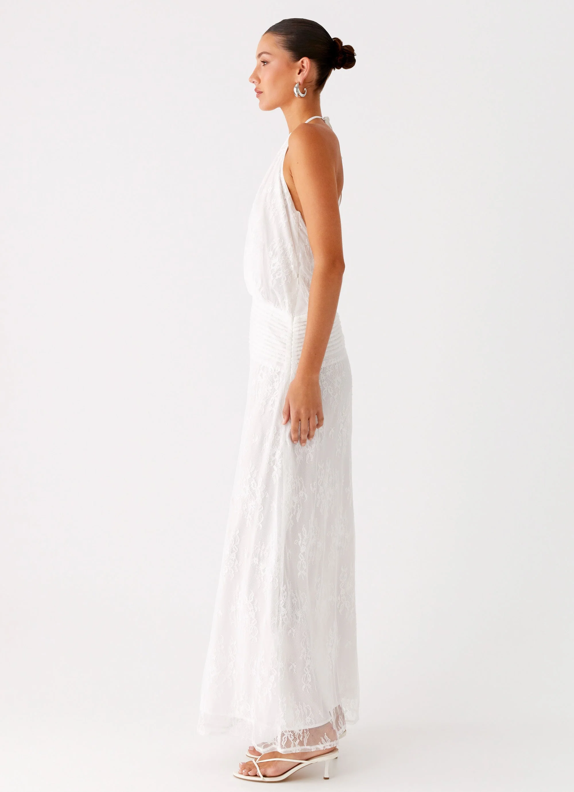 Reinhart Halter Maxi Dress - White
